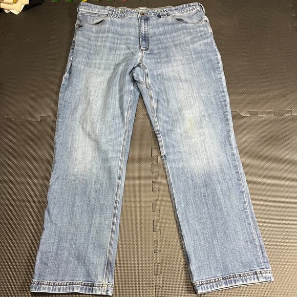 Duluth Other - Duluth Ballroom Double Flex Relaxed Fit Jeans 42x32 Light Wash Made In Indonesia